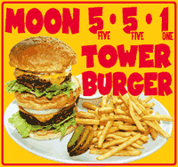 MOON 5?E1?E1 Tower Burger